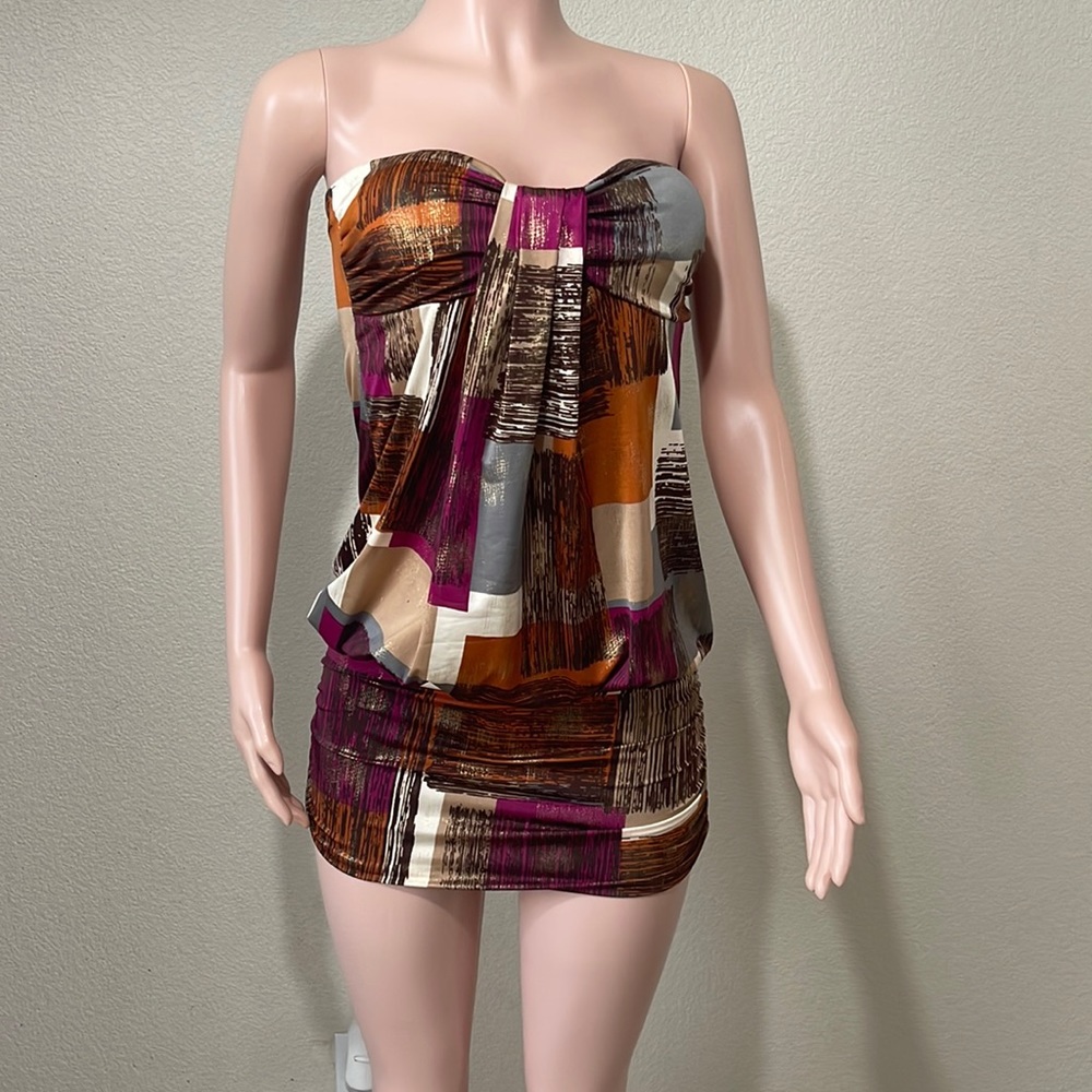 Strapless Mini Dress